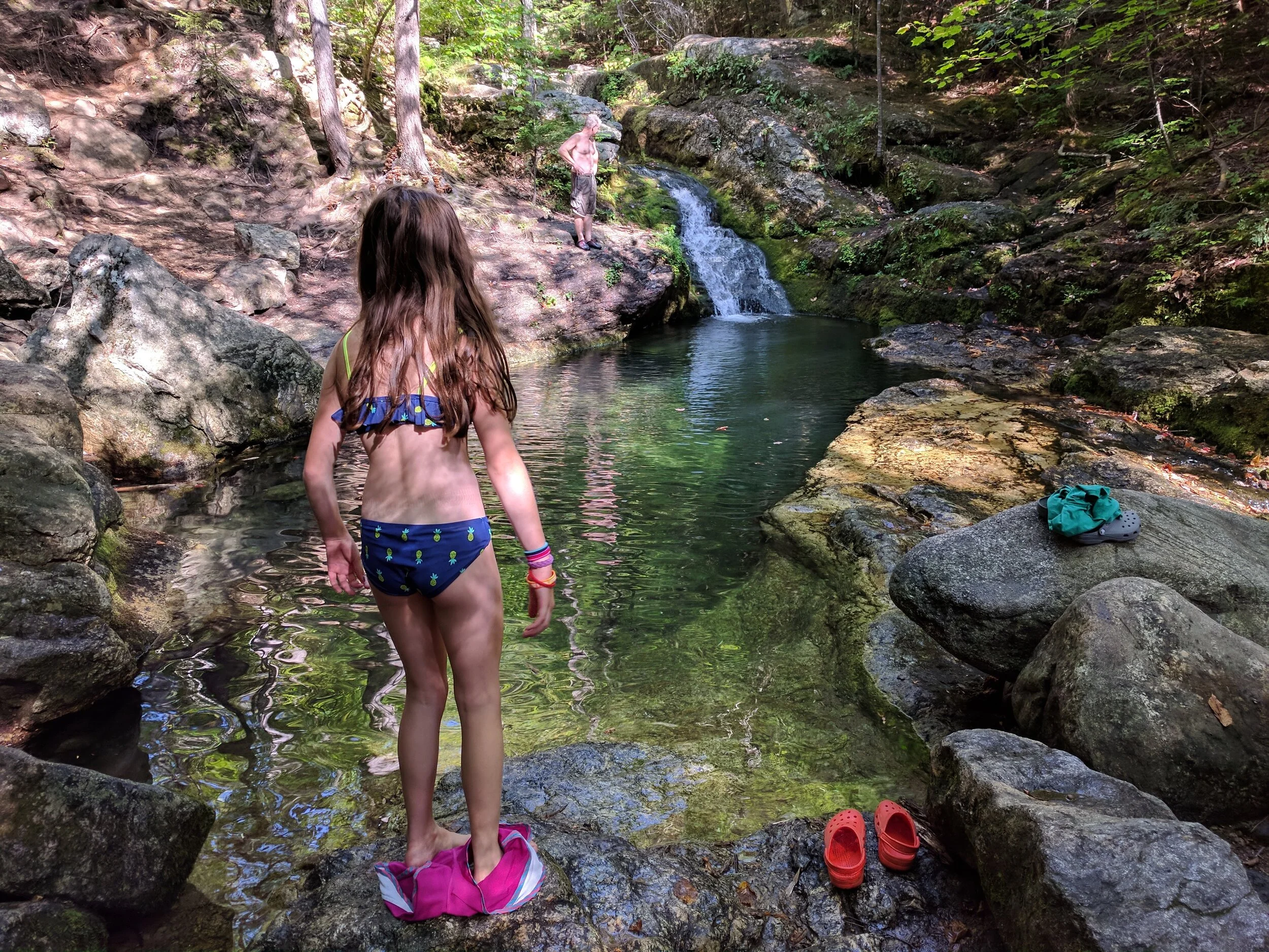 Evans Notch Lodge.Rattlesnake Pool