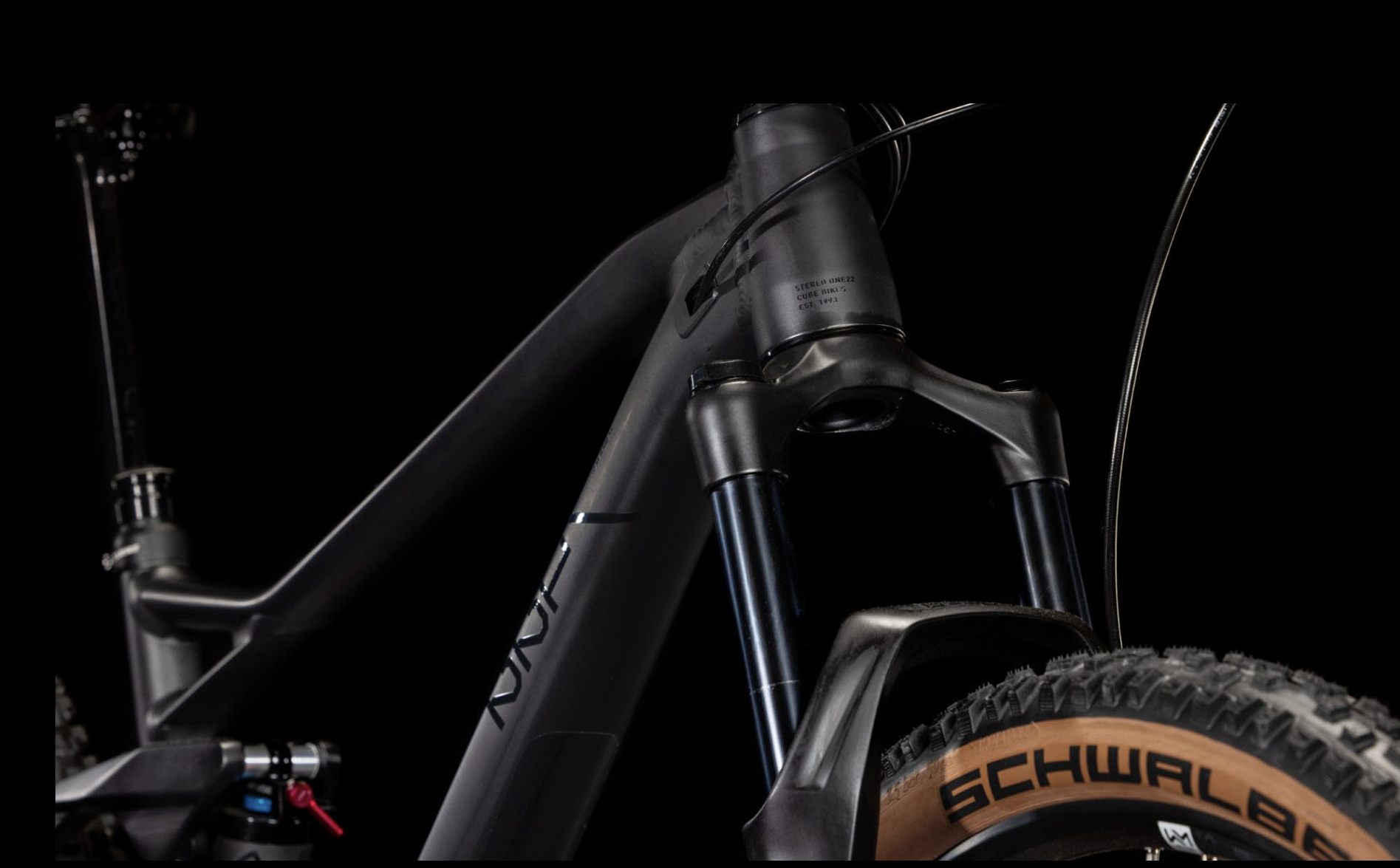 Cube Stereo Cube 56cm Frame CUBE STEREO ONE22 PRO METAL BLACK