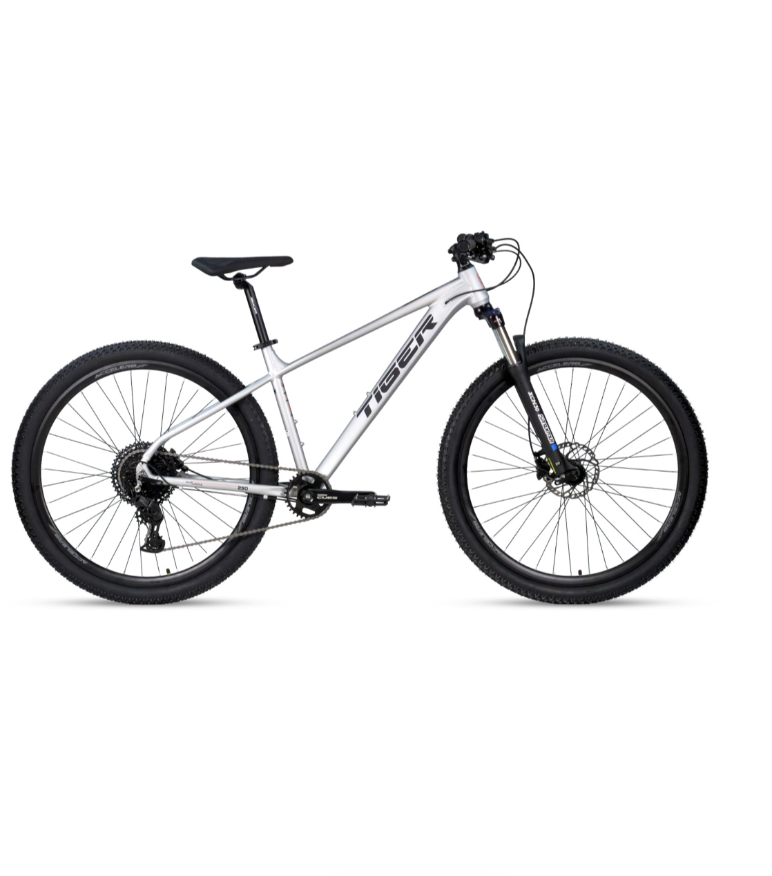 Tiger Atlas - Silver - 17"