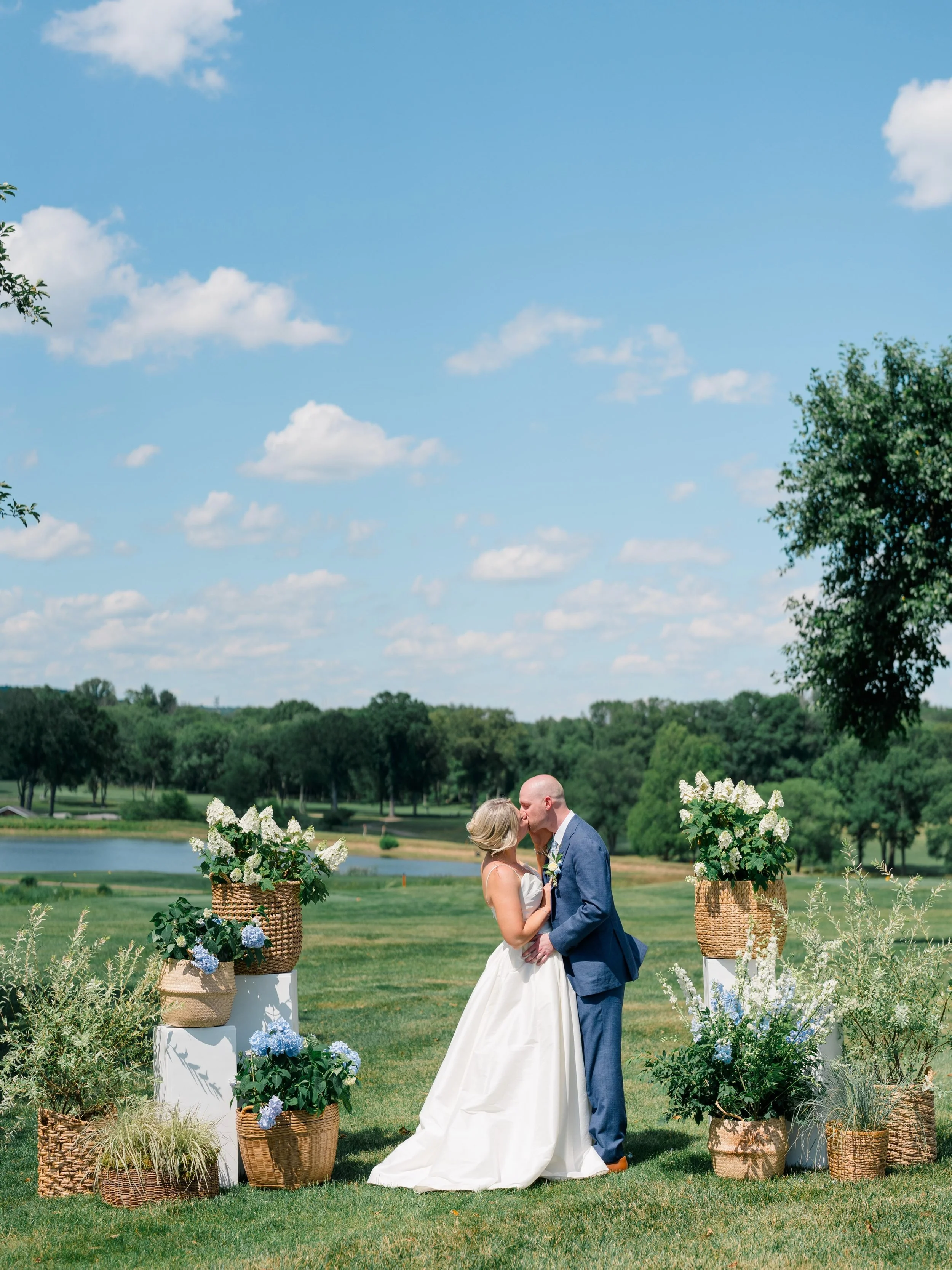 C + C 🤍 6.13.26

Classic blue + white for the very first wedding at Mendham Golf &amp; Tennis Club.

Photos: @carrollticephoto 
Hair / Makeup: @j.walkersalon @j.walkerbridal 
Venue: @mendhamgolfandtennis