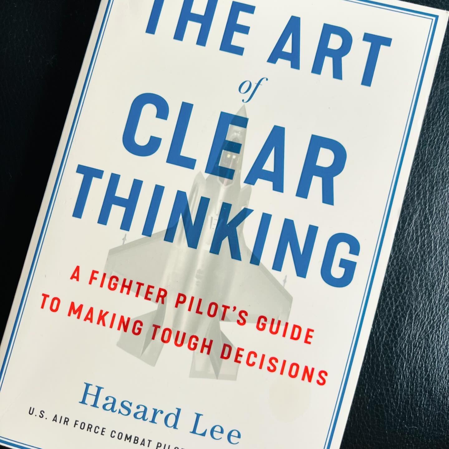 Full transparency.  Whilst reading this I couldn&rsquo;t help think of Maverick, Goose &amp; IceMan. 🛩️ 

Great insights provided by @hasardlee into how fighter pilots are taught to make decisions.  Techniques adaptable to other high performance &am