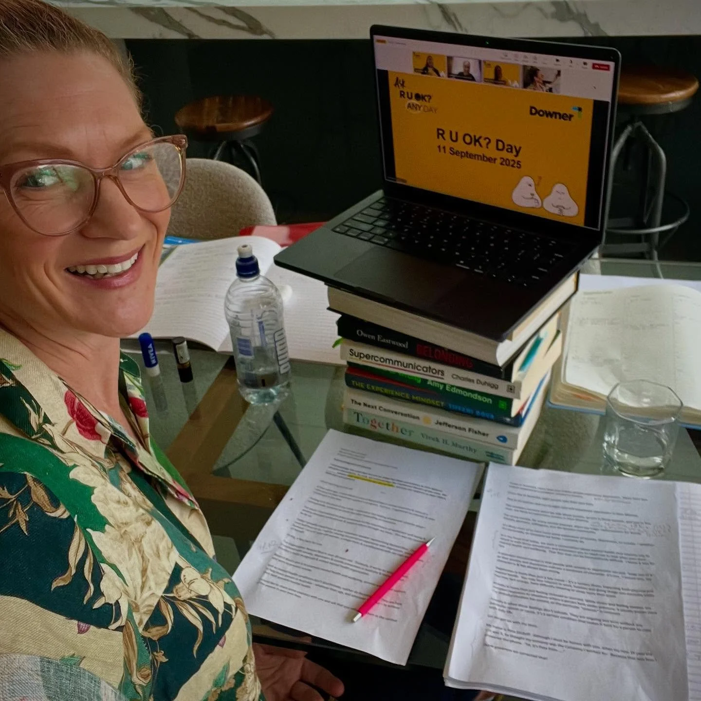 I received an email today:

&ldquo;Your story was extremely powerful. My late wife had a total breakdown through work pressures although we got through that successfully a couple of times. Everything you said in your presentation was her story down t