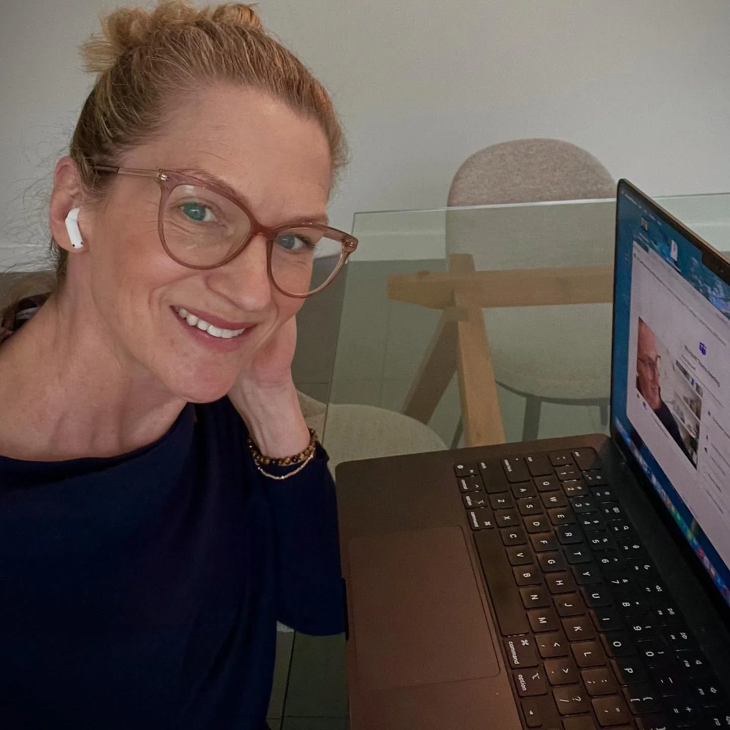 Now this isn&rsquo;t a phrase I ever thought I&rsquo;d say - speaking virtually yesterday to the Australian Submarine Agency team in Canberra. 

Sharing my mental health story &amp; being a part of a terrific Q &amp; A, where the audience asked quest