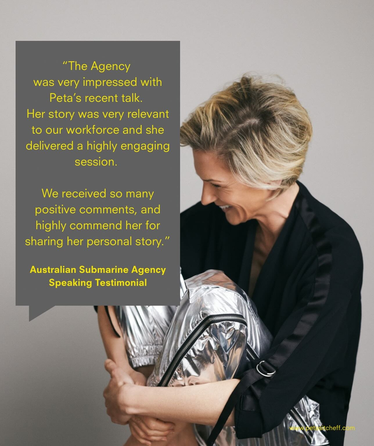 As a mental health speaker, I remember feeling particularly nervous before this @beyondblueofficial talk. 

&ldquo;It&rsquo;s the Australian Submarine Agency for the love of god!&rdquo; I remember thinking. 

The environment felt foreign.  Once I got