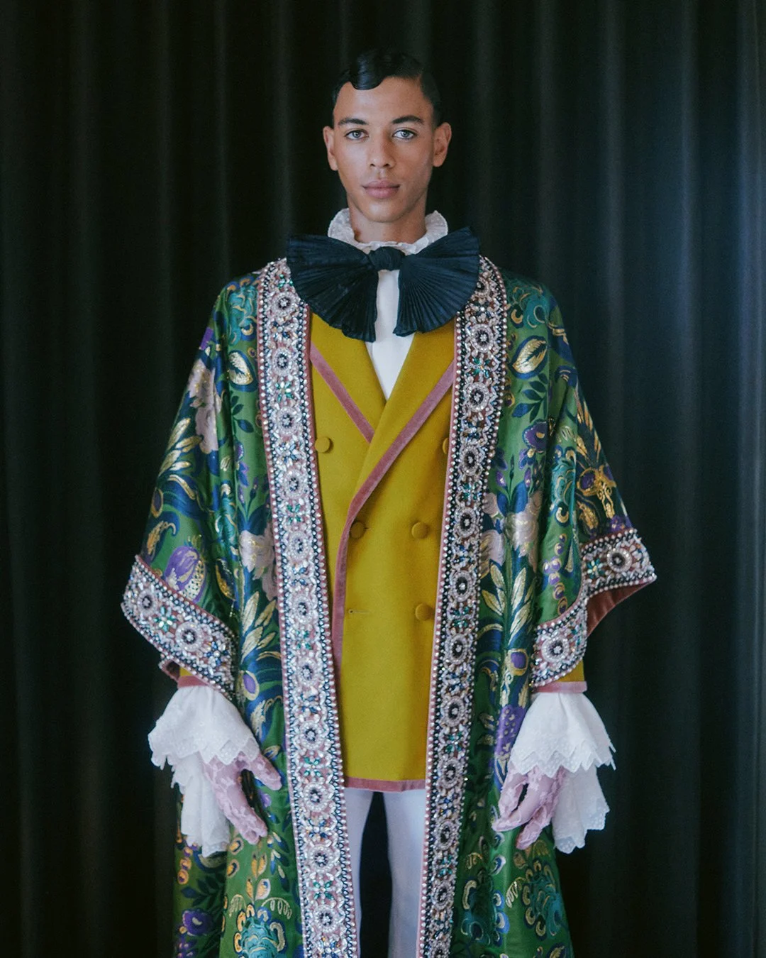 Guillaume Diop wearing Valentino at the MET Gala 2025