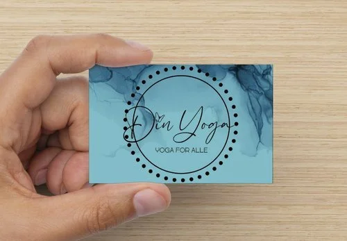Visittkort din yoga