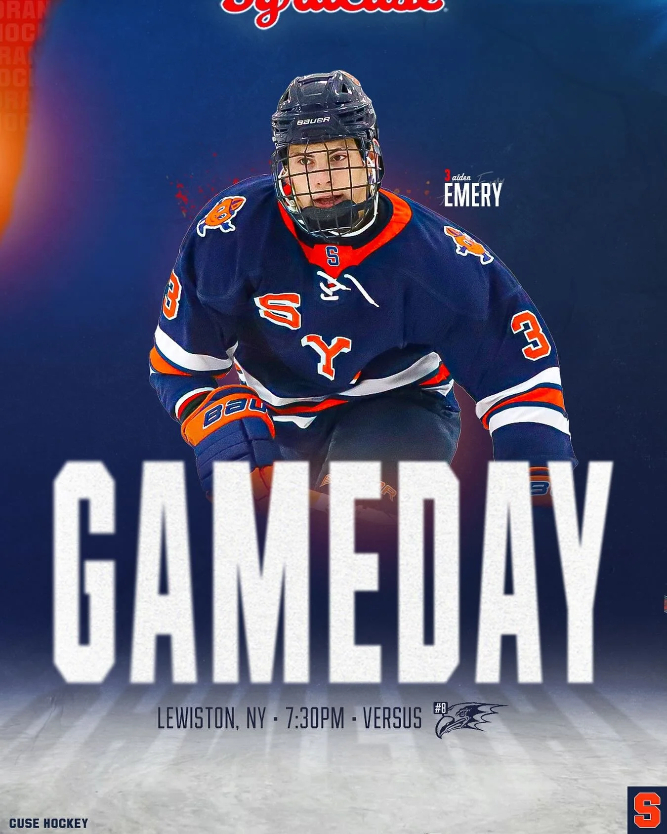 On the road again.
β°7:30PM
πNiagara University
πLewiston, NY
ποΈSU Hockey Network
πΊFloHockey (subscription required)
#FOππ¨π¦πD π
