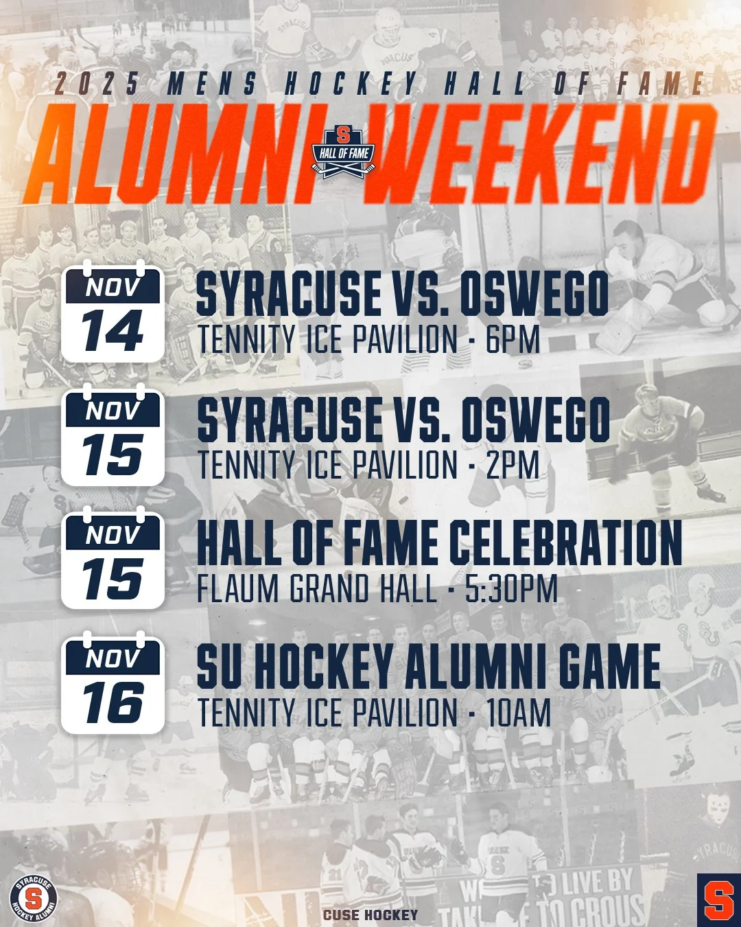 Less than 1 month away!
To register for Hall of Fame Alumni Weekend use the link in our bio!
#FOππ¨π¦πDπ