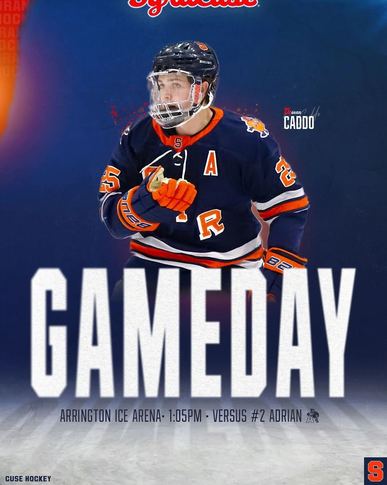 Round two.
β° 1:05PM
π #2 Adrian College
πArrington Ice Arena (Adrian, MI)
πΊAdrian College TV
ποΈ SU Hockey Network
#FOππ¨π¦πD π