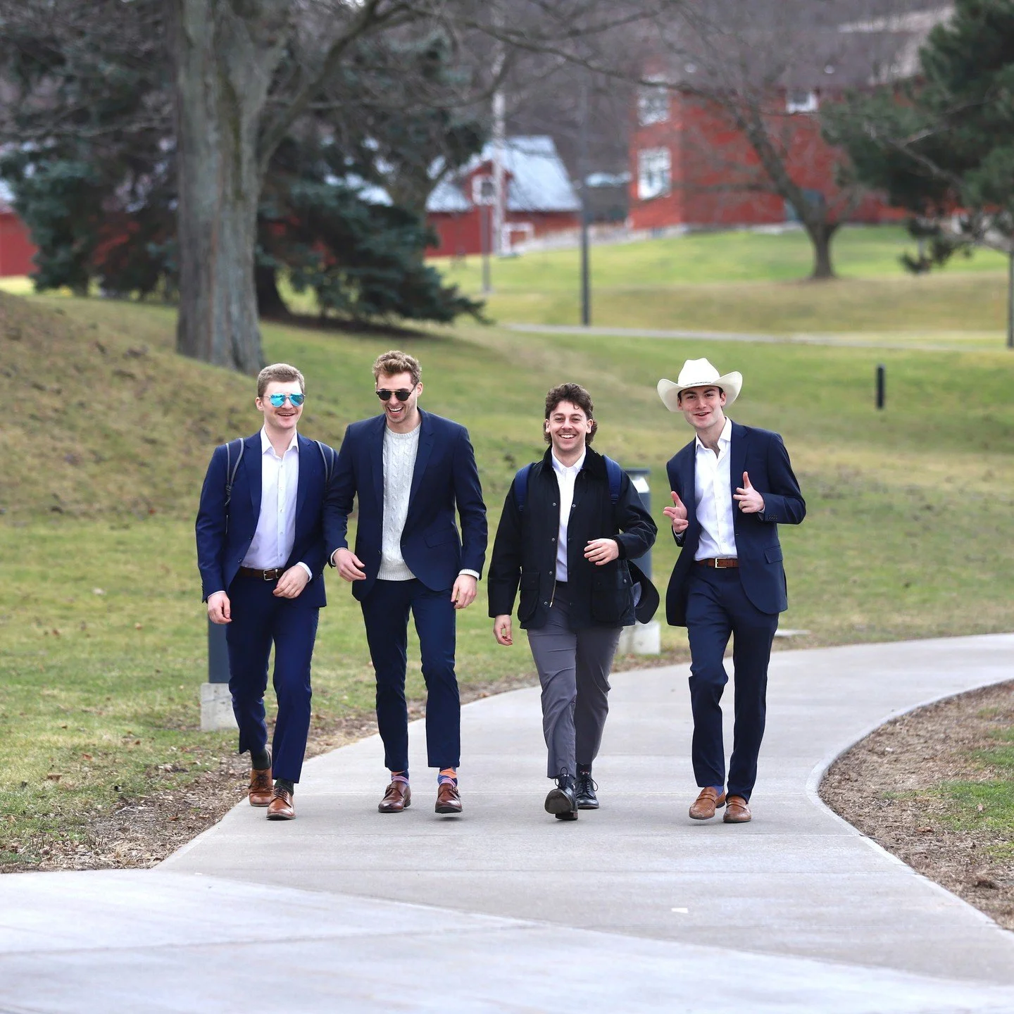 Showed up ready to sweep 🧹