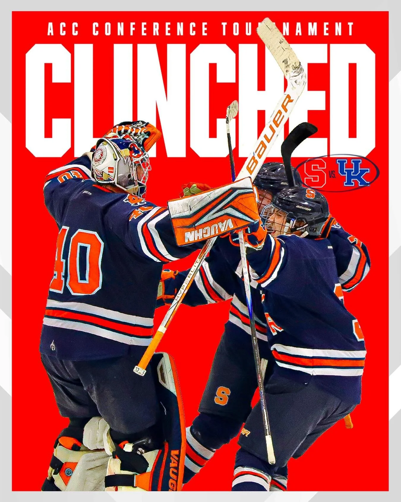 Had some help, but we&rsquo;re in. 

Syracuse (#4N) will take on the University of Kentucky (#1S) in the quarterfinals of the ACC Conference Tournament on Friday, February 27th at 2:00PM.

#FO𝗖𝗨𝗦𝗘D🍊