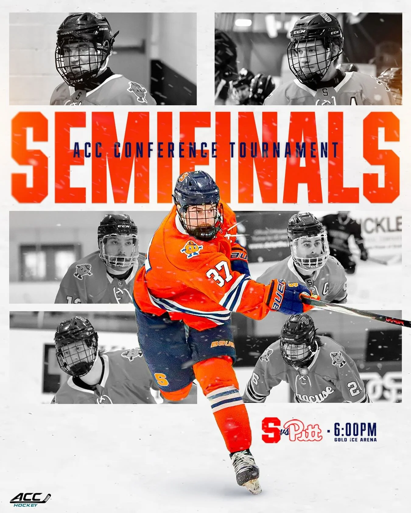 Set for the semis.

⏰6:00 PM
🆚 Pittsburgh
📍Gold Ice Arena (Newark, DE)
📺 The412 (YouTube Live)

#FO𝗖𝗨𝗦𝗘D 🍊