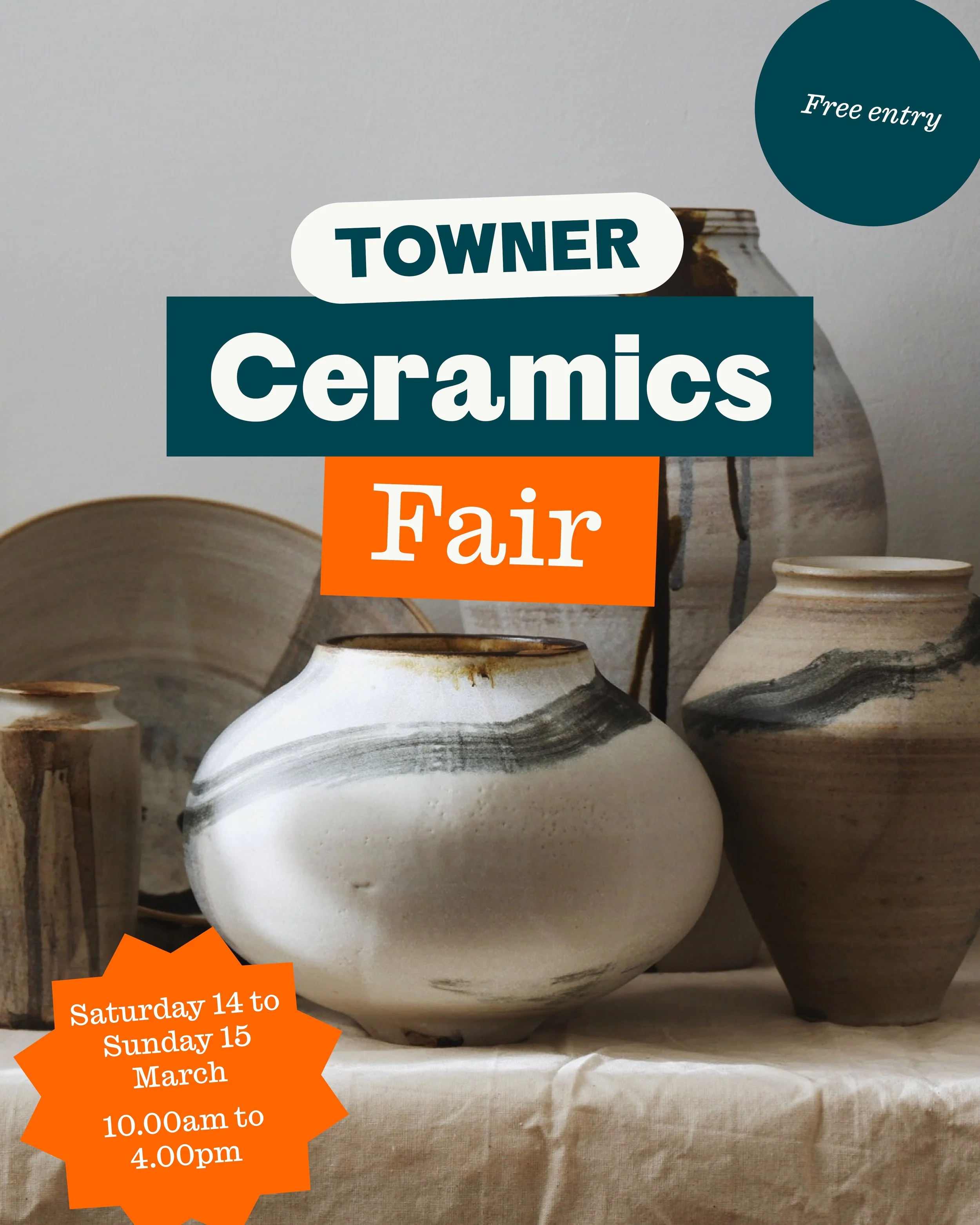 Towner Ceramics Fair