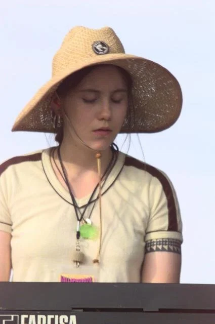 Stereolab on the second stage