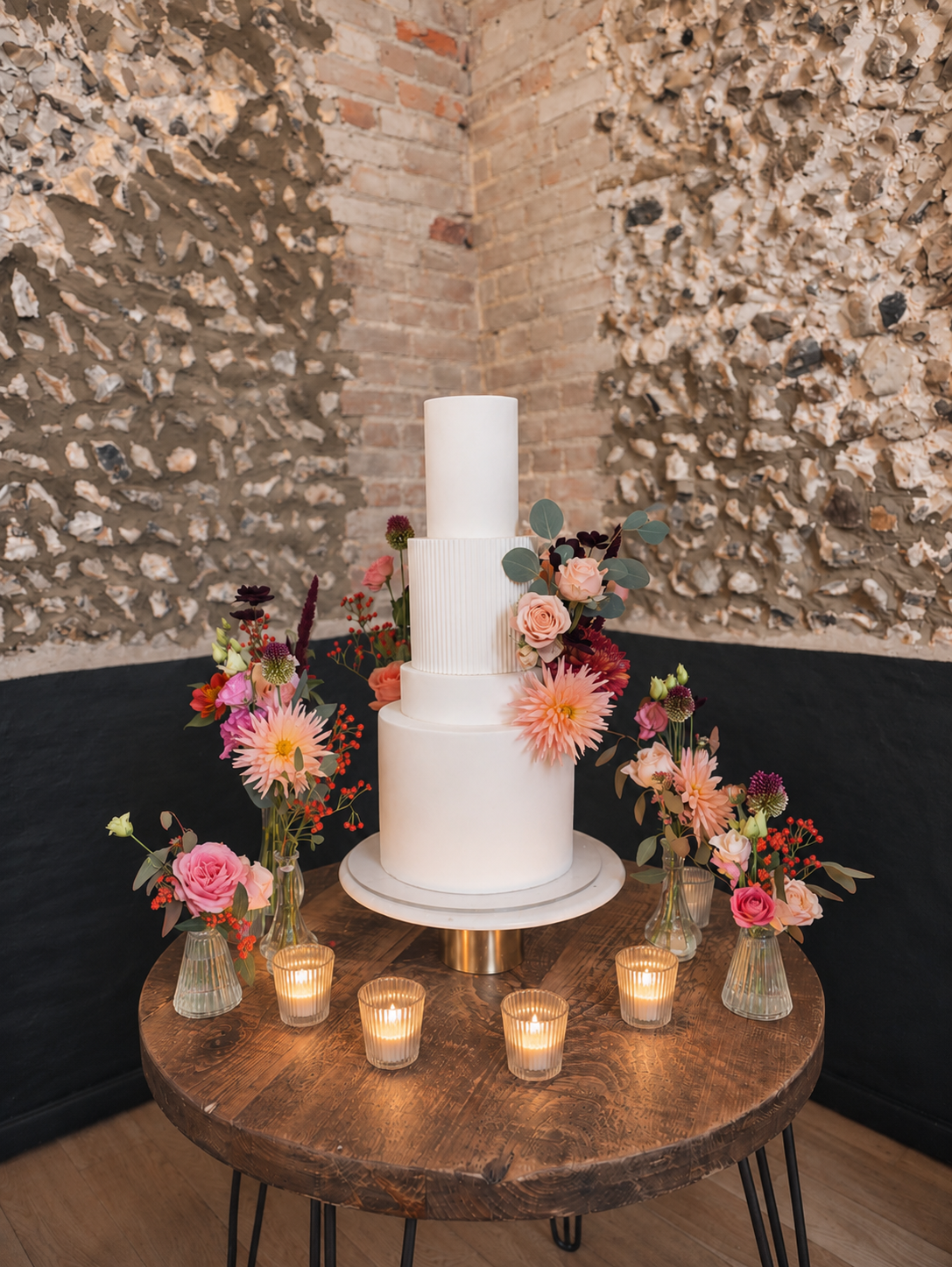 Granary Estates Autumnal Wedding Cake