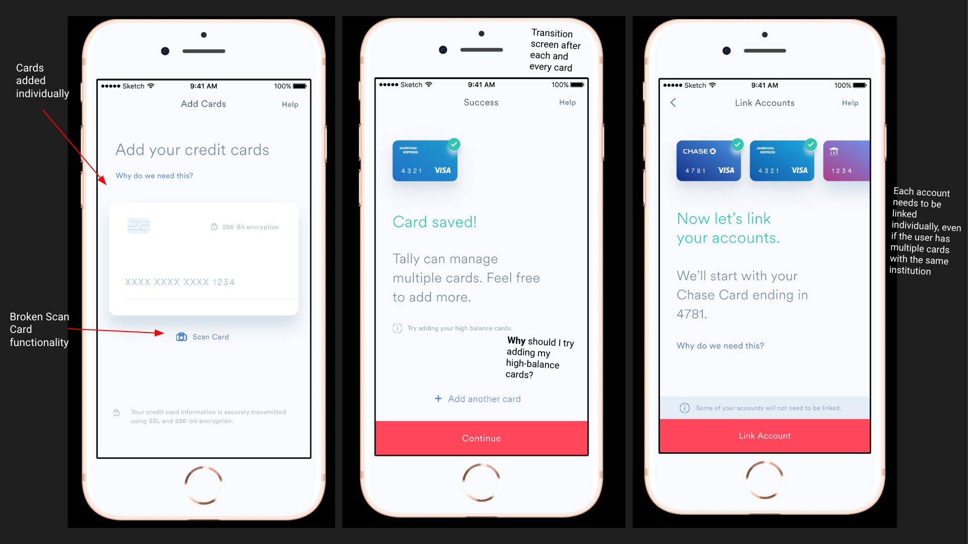 The original experience that was built backwards