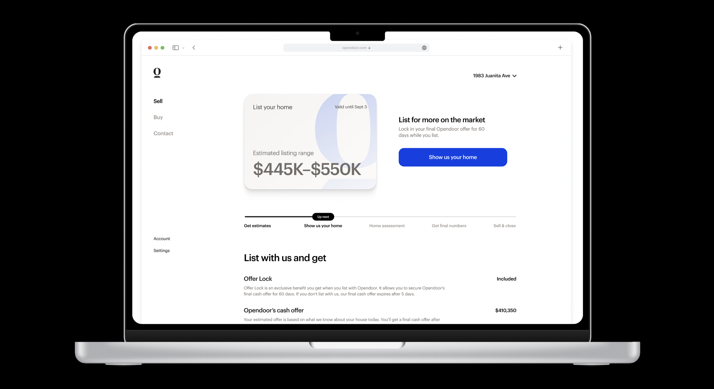 Rebranded List with Opendoor