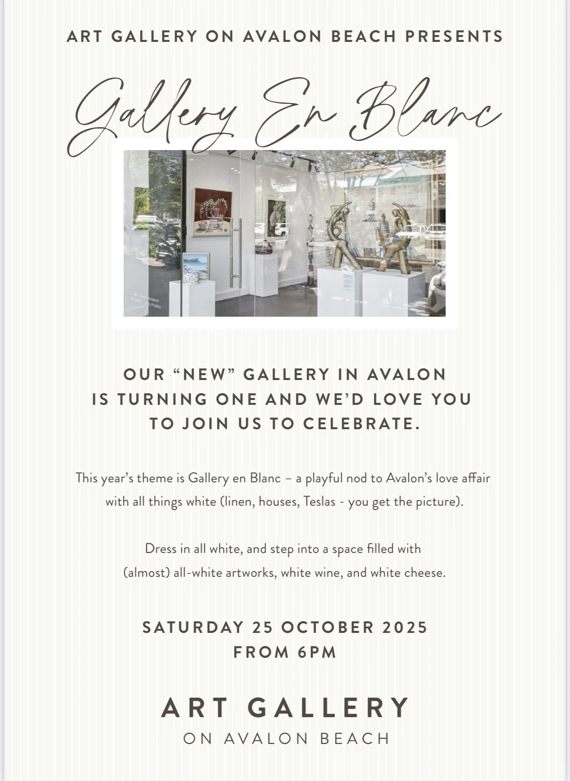 Gallery en Blanc Exhibition & Party