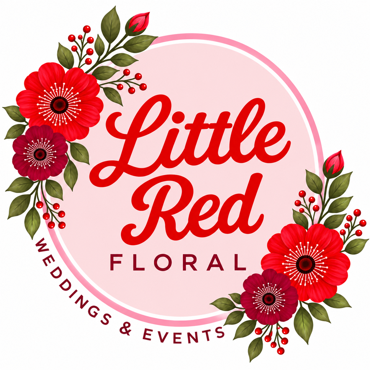 Little Red Floral