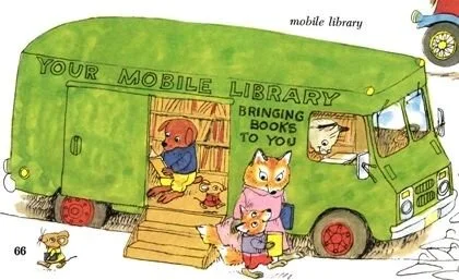 From Richard Scarry's
Cars and Trucks and Things That Go