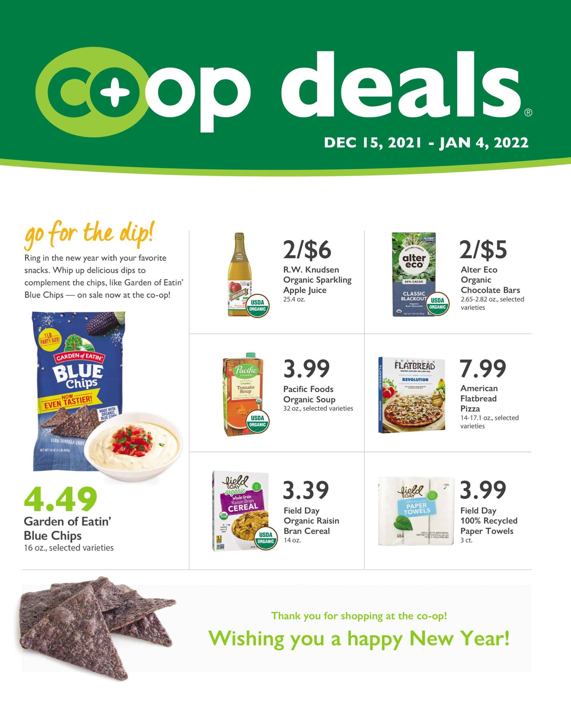 New Co-op Deals Flyer