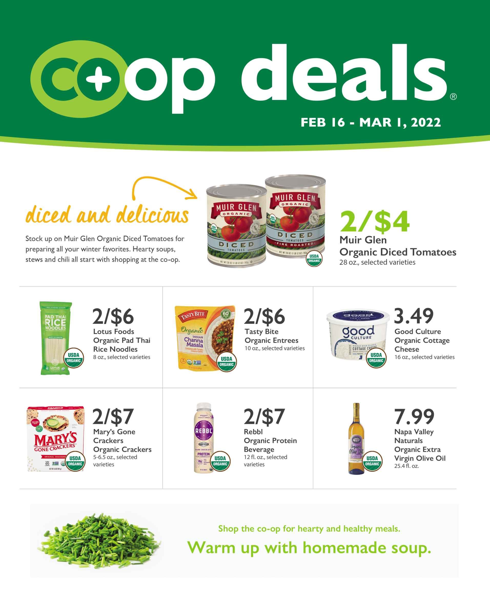 New Co-op Deals Flyer
