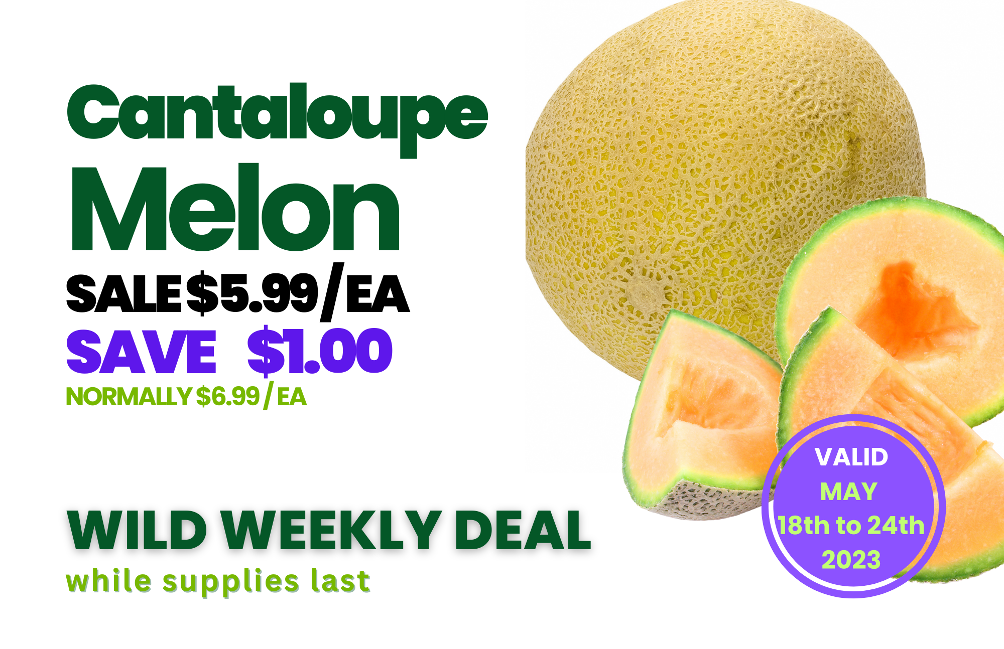 Wild Oats Market Williamstown MA Weekly Deals May 18-24 2023 Cantaloupe.png