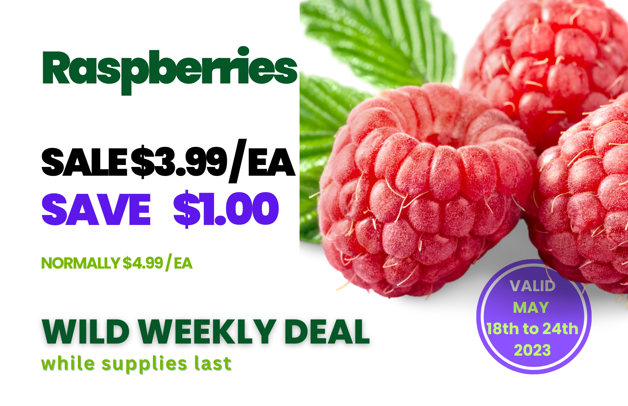 Wild Oats Market Williamstown MA Weekly Deals May 18-24 2023 Raspberries.png