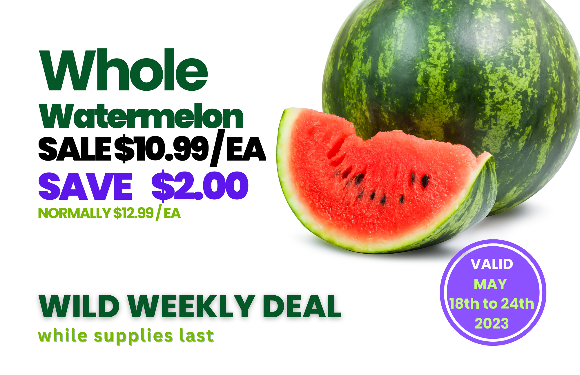 Wild Oats Market Williamstown MA Weekly Deals May 18-24 2023 Watermelon.png