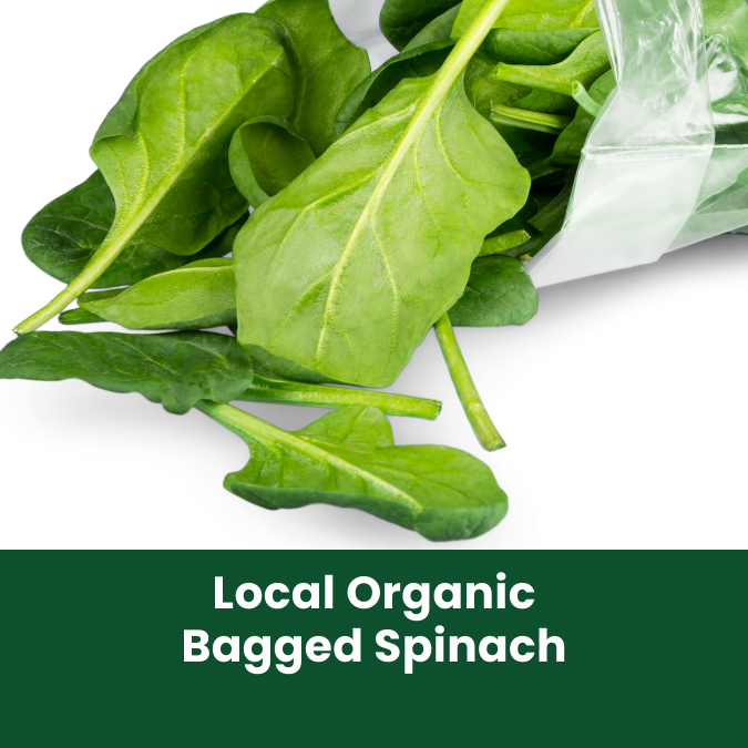 Local Organic Bagged Spinach at Wild Oats Market.png
