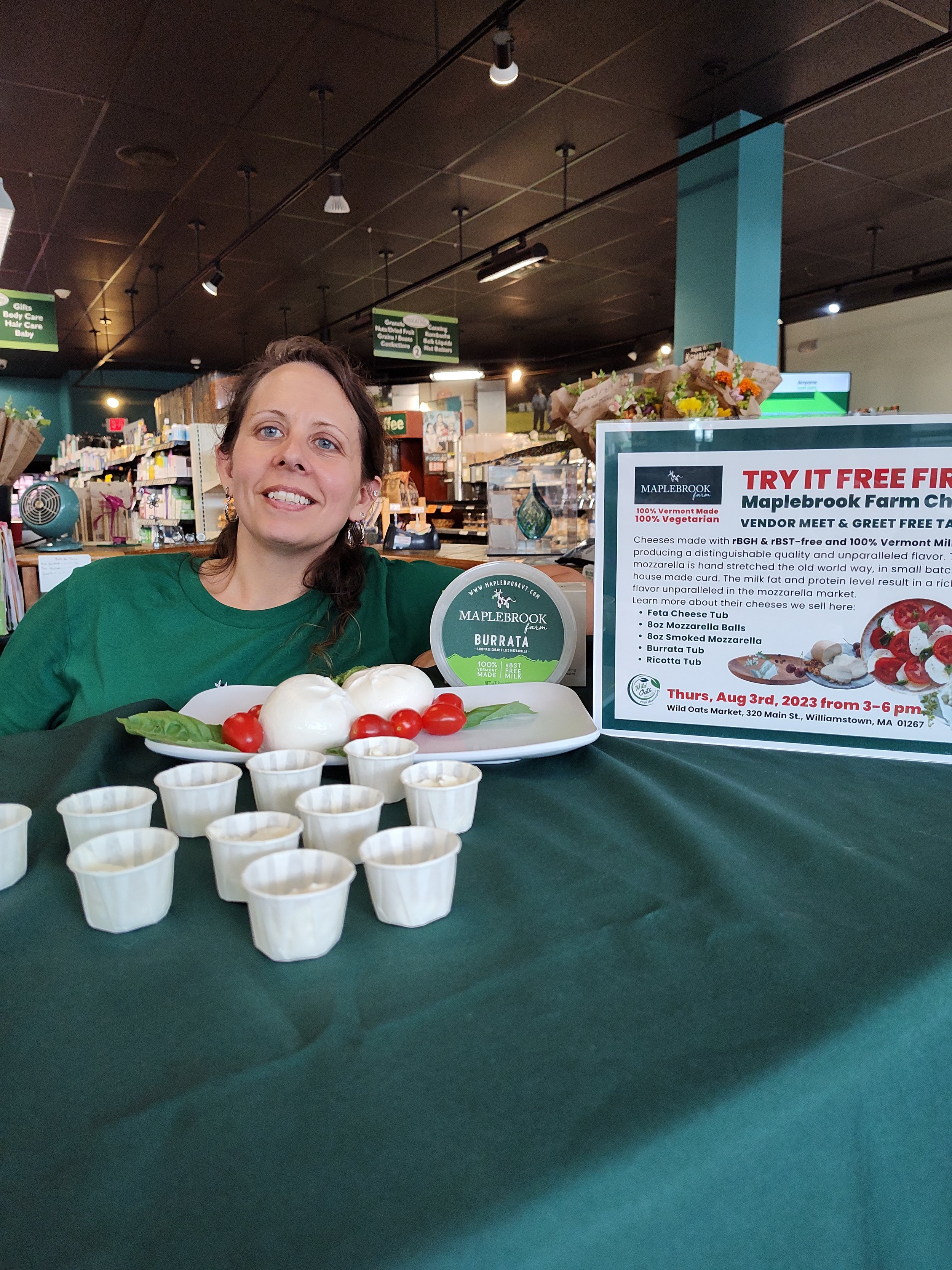 Thank you Maplebrook Farm for meeting and giving samples to our guests at Wild Oats Market  (8).jpg