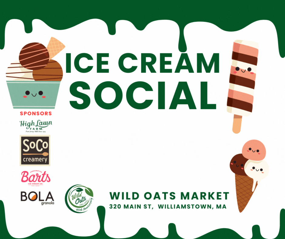 Charitable Event Ice Cream Social Wild Oats Market