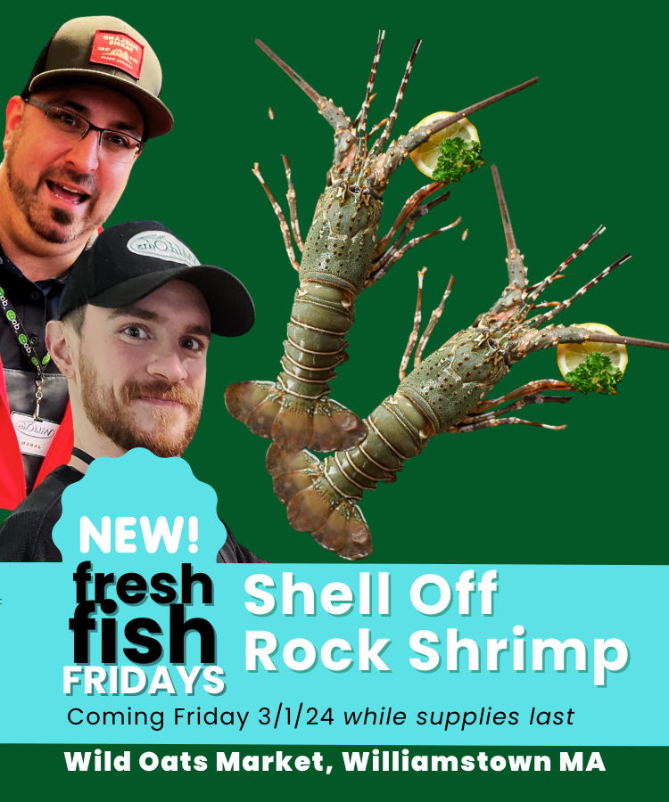 Shell Off Rock Shrimp Fresh Fish Friday Wild Oats Market.png