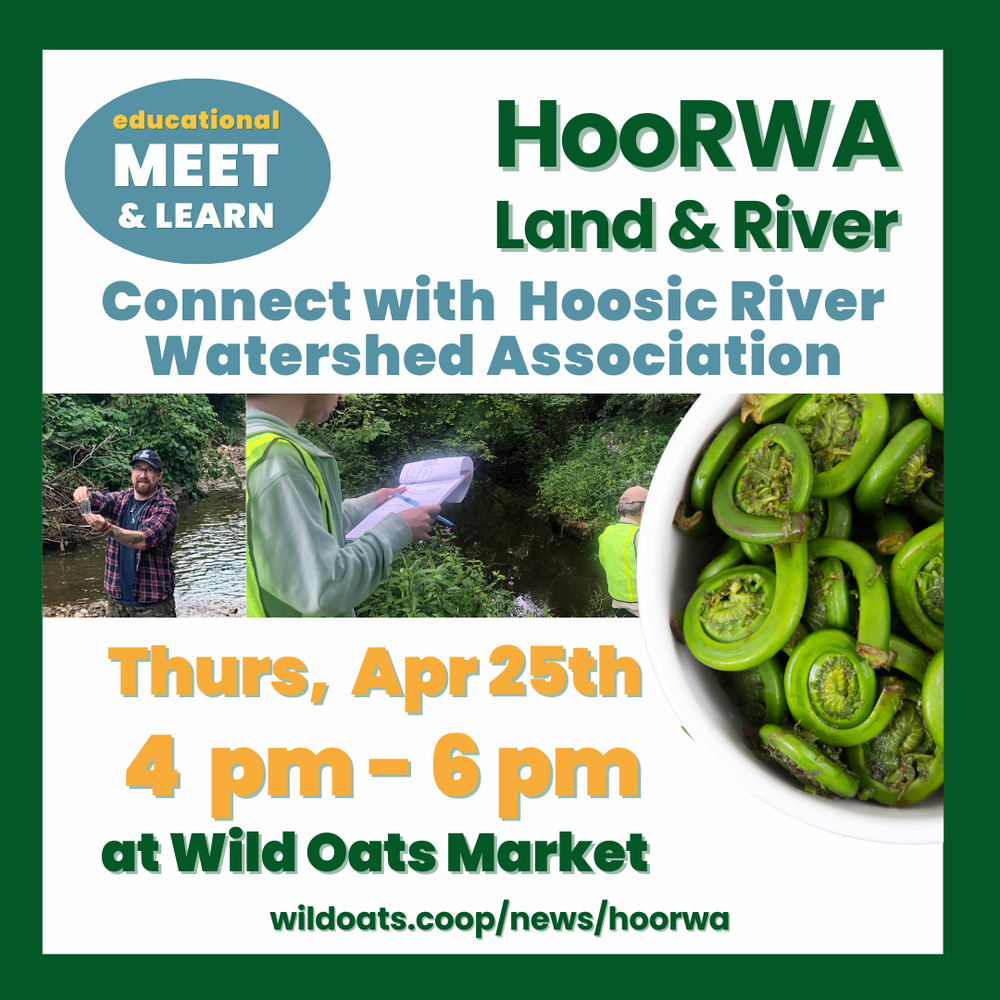 Meet water experts to learn about HooRWA and Fiddleheads