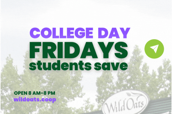 College Day Fridays at Wild Oats Market