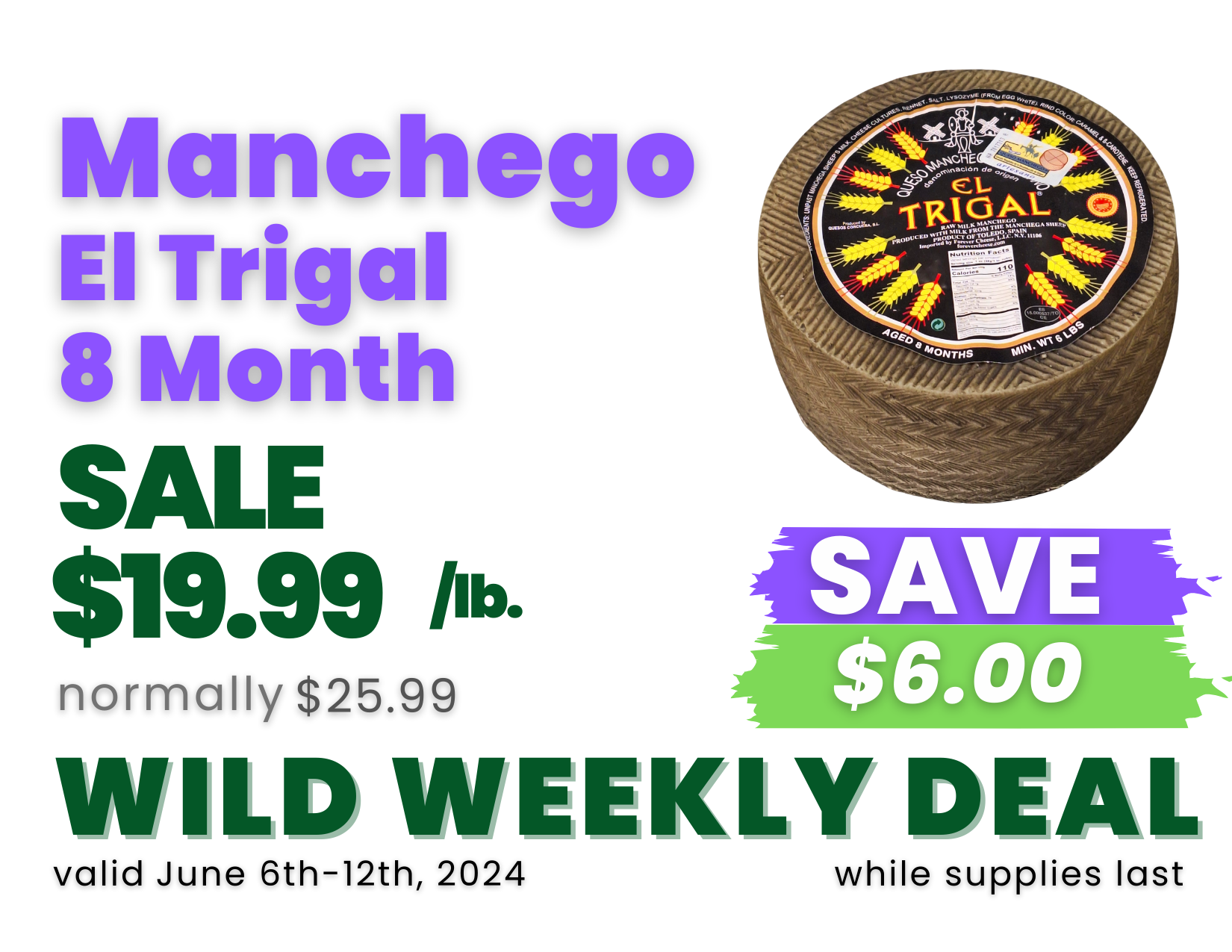 Cheese Manchego  El Trigal 8 Month.png