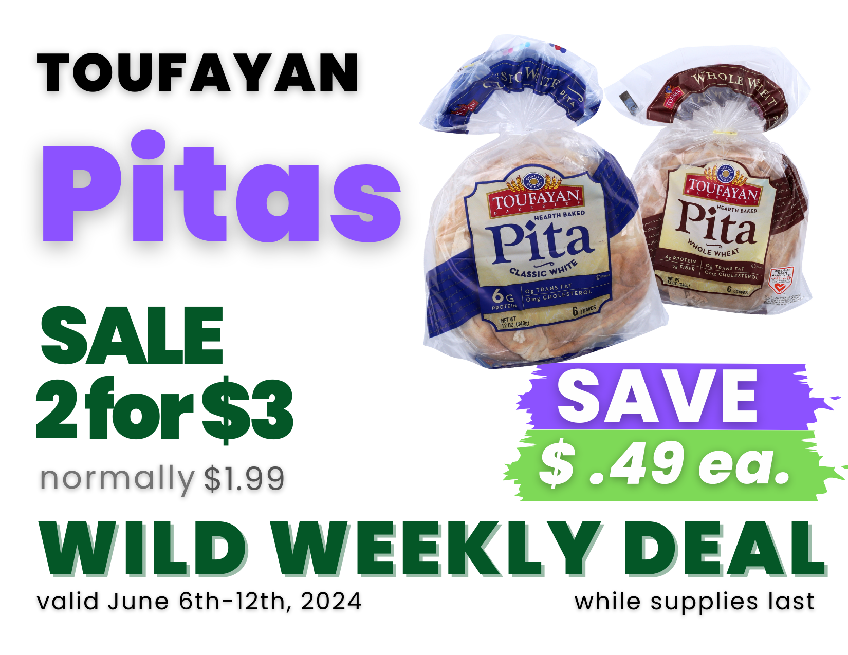 Grocery - Pitas  Toufayan.png