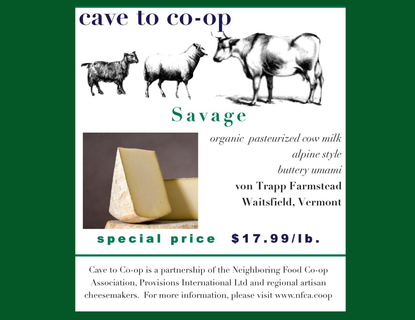 CAVE TO COOP JULY 2024