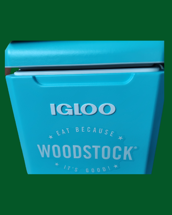 eat because it's good WOODSTOCK IGLOO cooler giveaway raffle Woodstock IGLOO Cooler.png