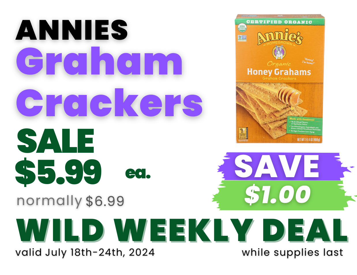 Annies Graham Crackers