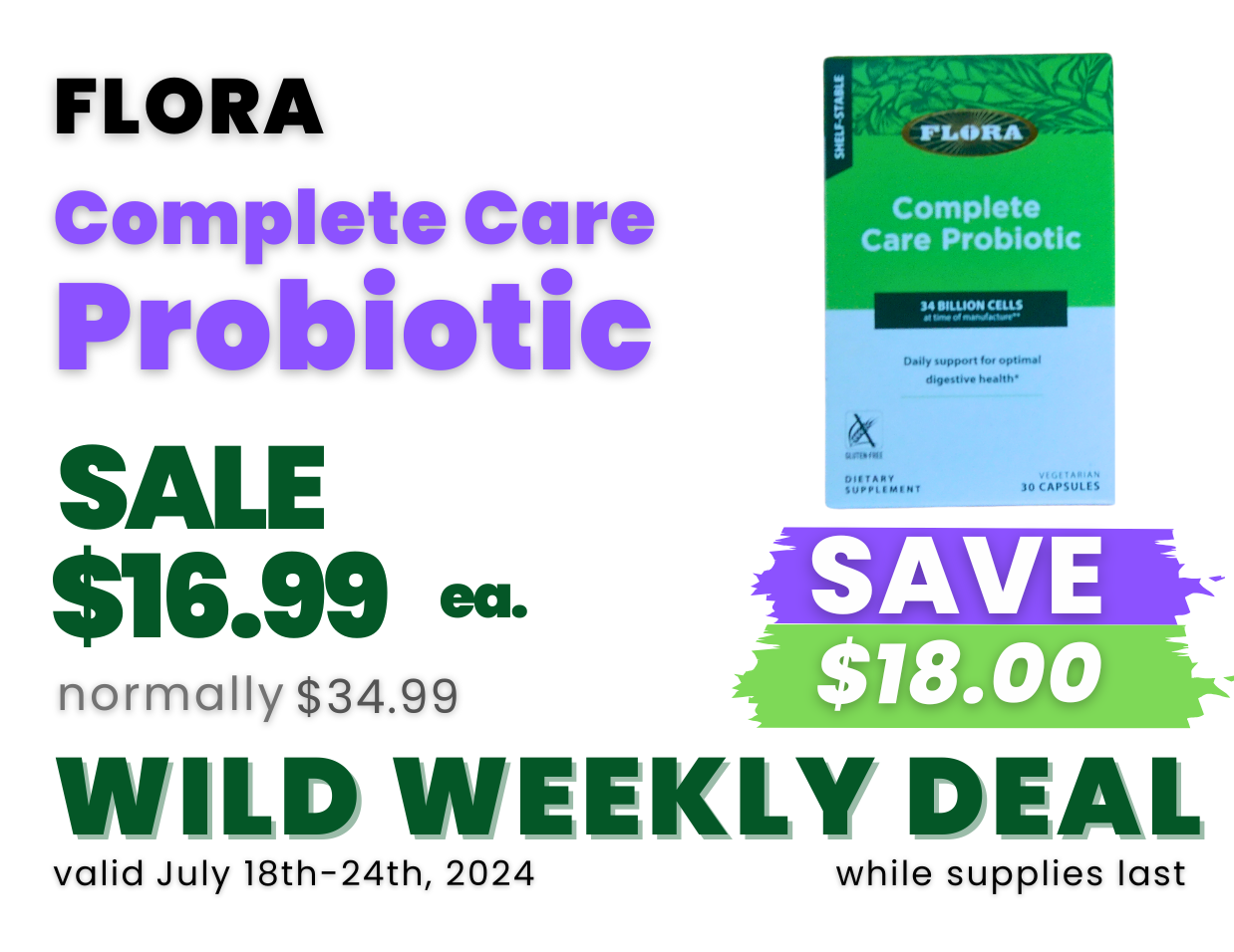 Flora Complete Care Probiotic
