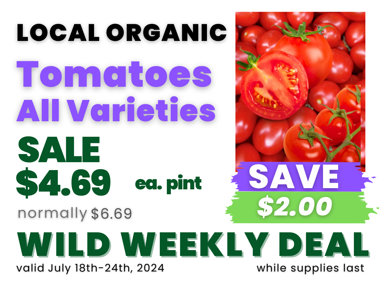 All Variety Tomatoes