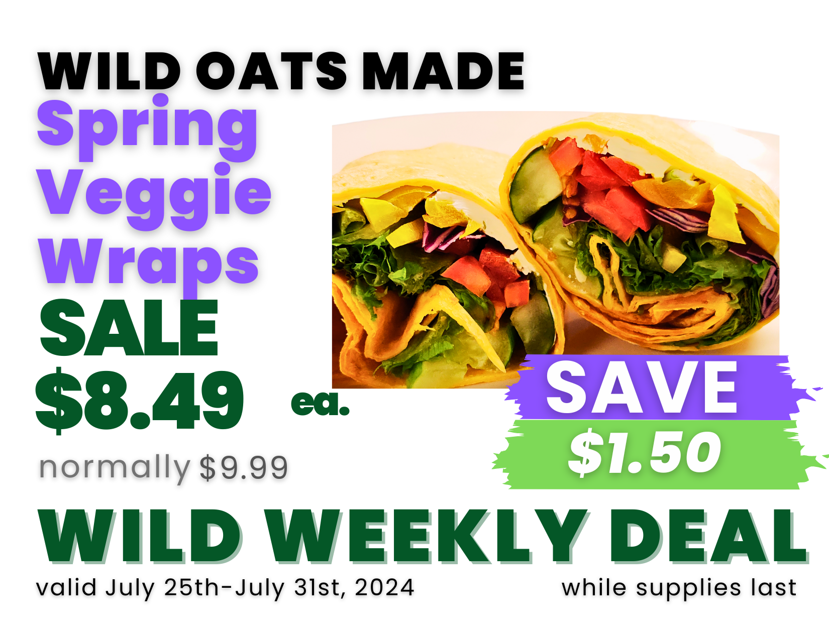 Spring Veggie Wraps at Wild Oats Market.png