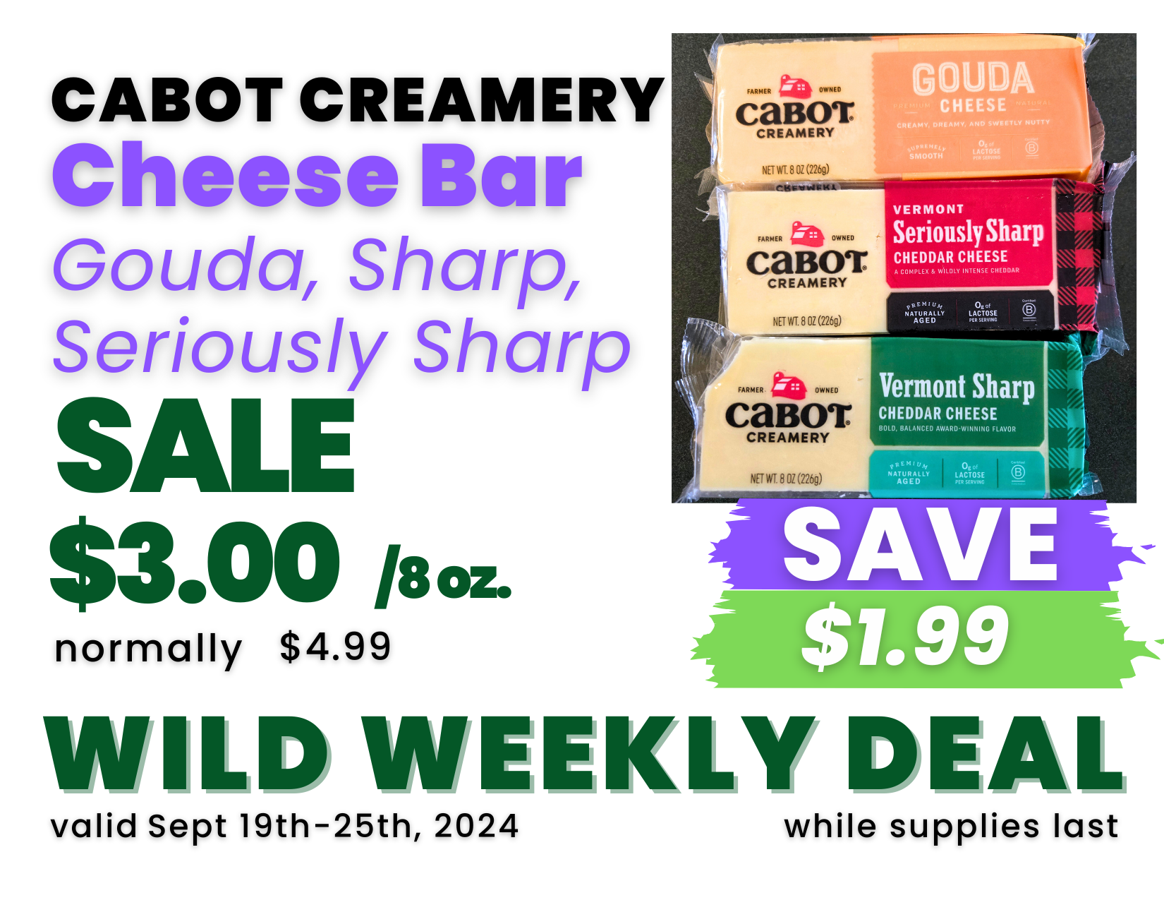 Cheese Bar  Gouda, Sharp, Seriously Sharp.png