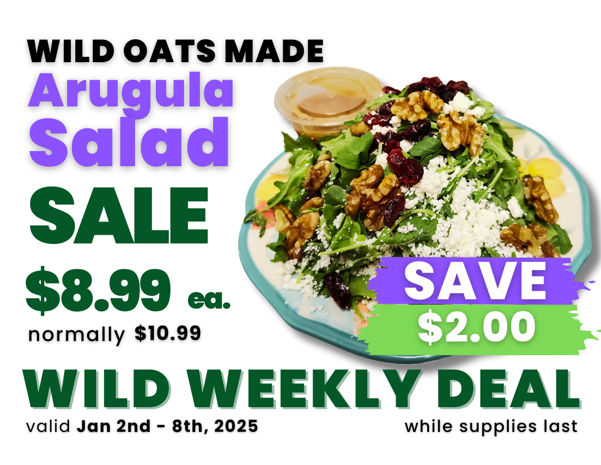 Deli Arugula Salad Arugula.png