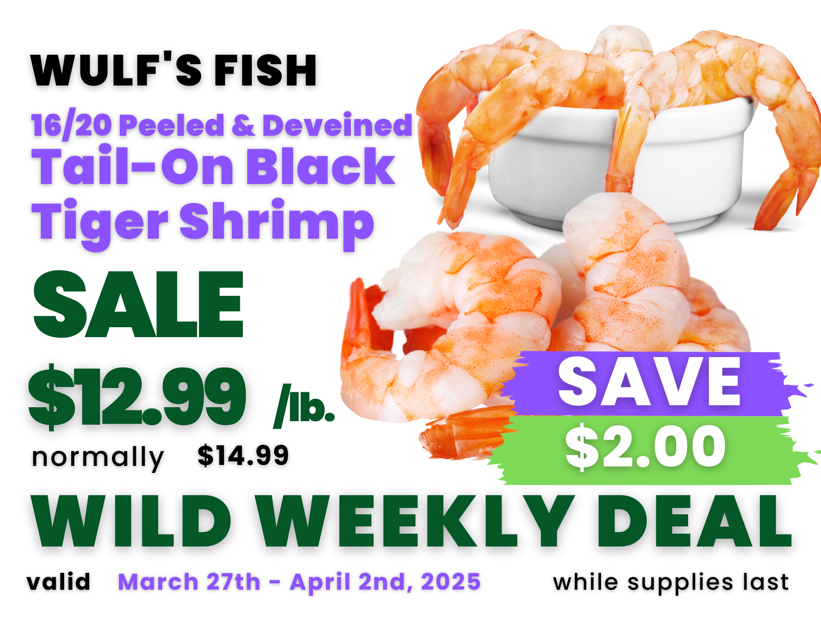 Peeled & Deveined  Tail-On Black Tiger Shrimp.png