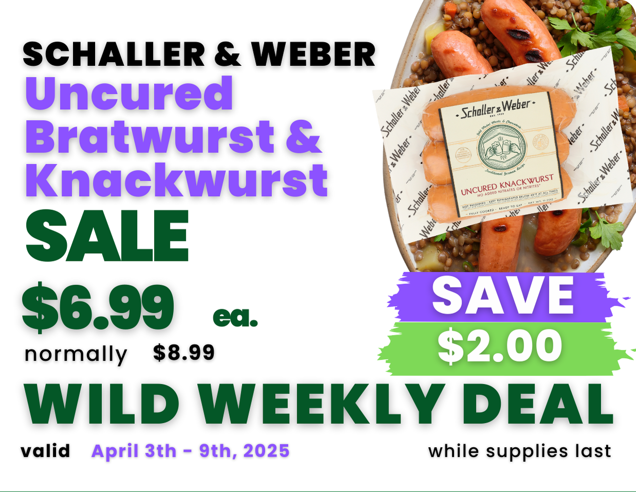 Uncured Bratwurst - Knackwurst.png