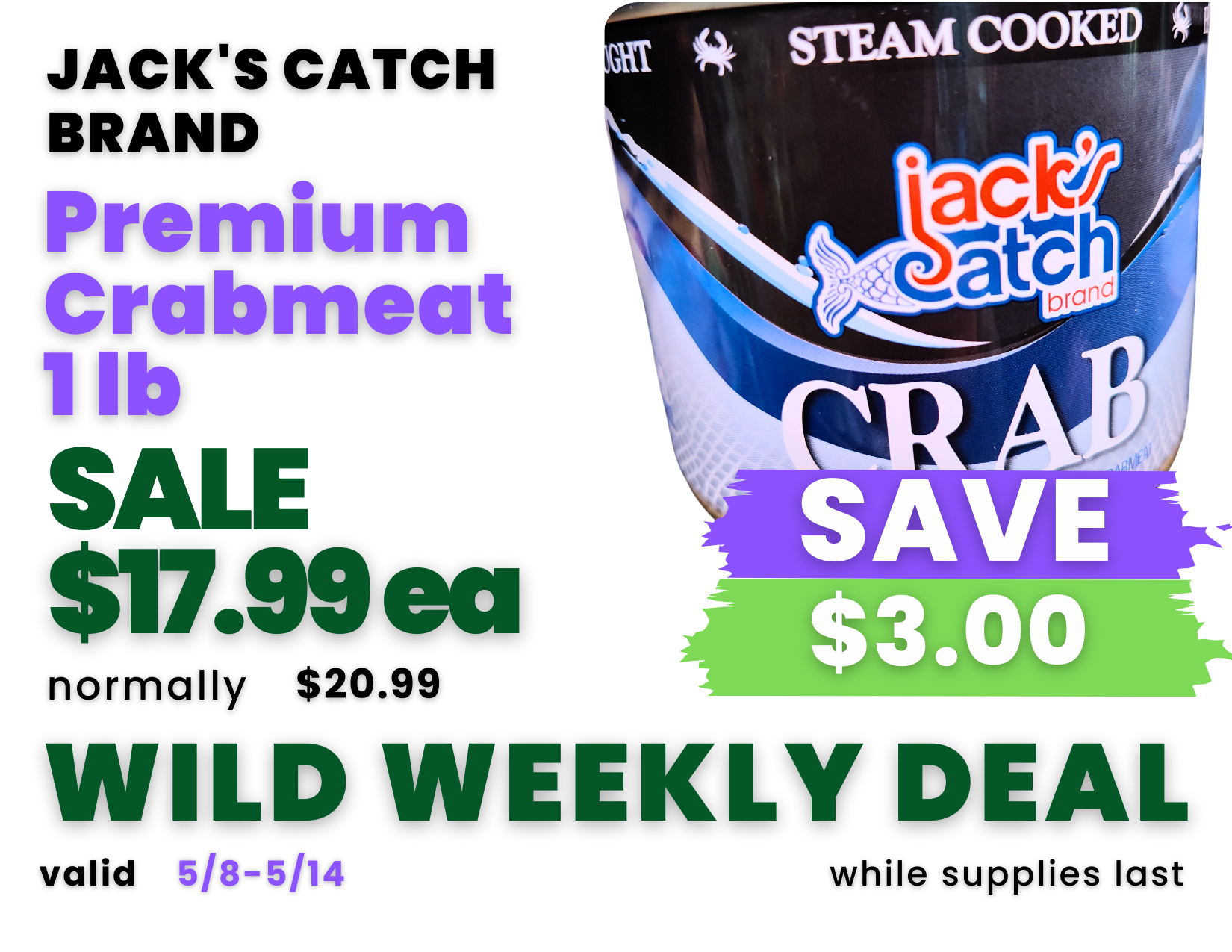 Premium Crabmeat  1 lb.png