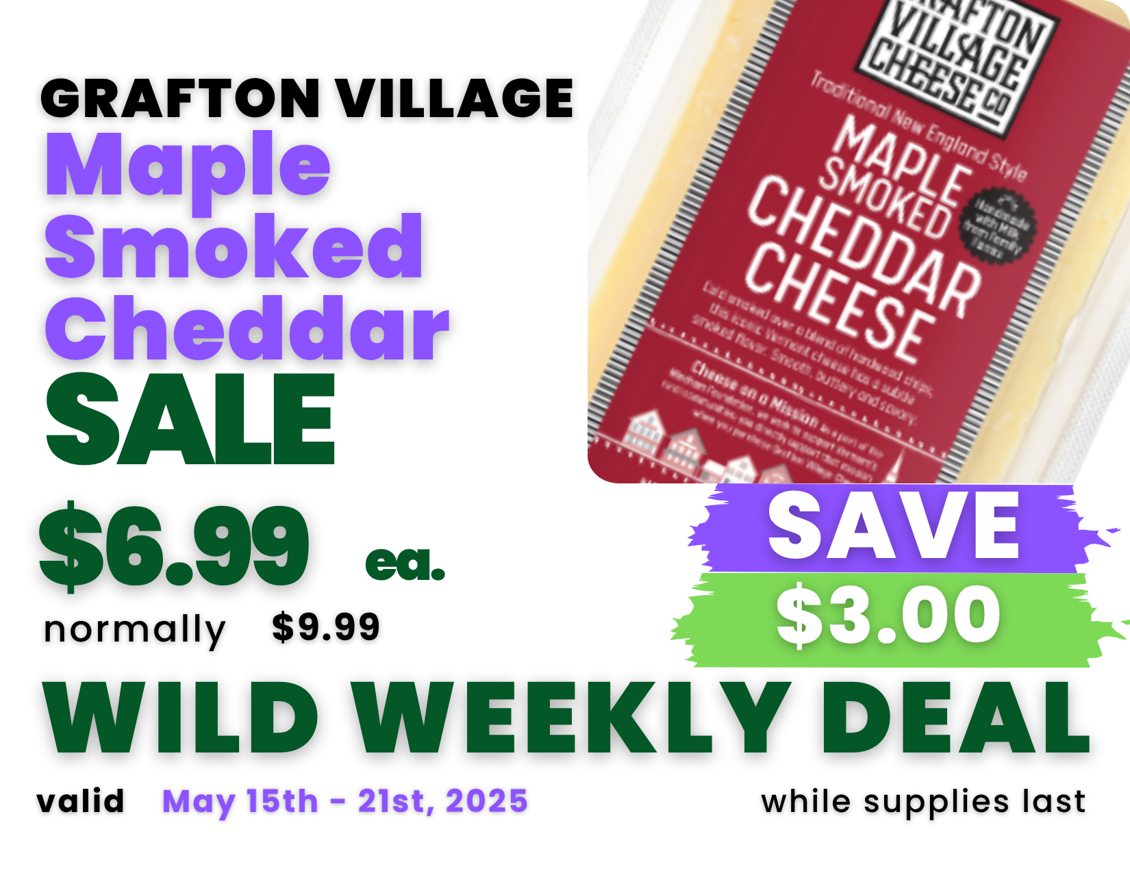 Deals Sign Maple Smoked Cheddar.png