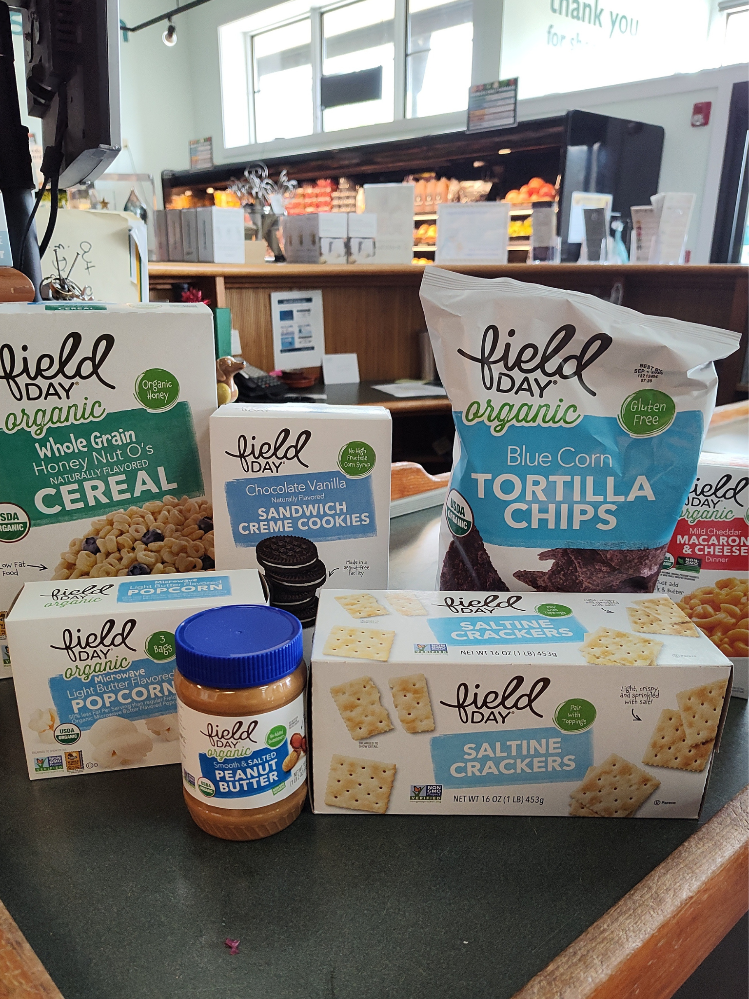 Field Day organic products prize package